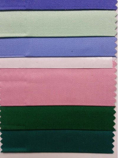 DG- SNYU 紗卡C 20*20/108*58 紗絹C 20*20/100*50 平布坯布C 20*20/60*60 耐漂白水 耐氯漂 制服 Anti bleaching bleaching resistant 側面照